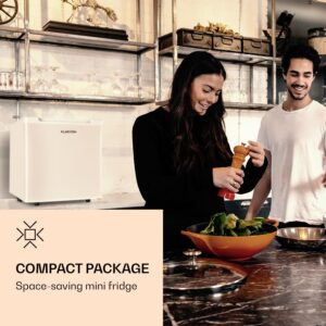 Klarstein Silent Cool, chladnička, 30 l, Arctic-Fox Cooling, energet. trieda G, biela