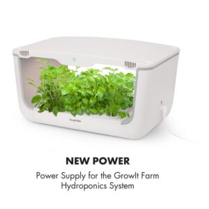 Klarstein GrowIt Farm, inteligentná domáca záhrada, náhradný sieťový zdroj, 24 V/2 A