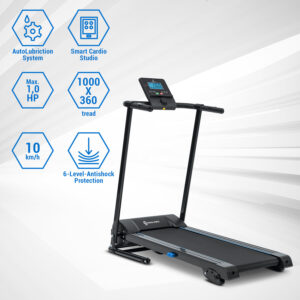 Capital Sports Pacemaker F60, bežecký pás, 1,0 HP, samopremazávací, Bluetooth