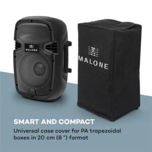 Malone PA Cover Bag 8, ochranný obal na PA reproduktory 20 cm (8"), nylon, čierny