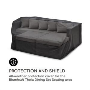 Blumfeldt Theia Raincover, ochranný kryt, 100 % polyester, ochrana v každom počasí, čierny