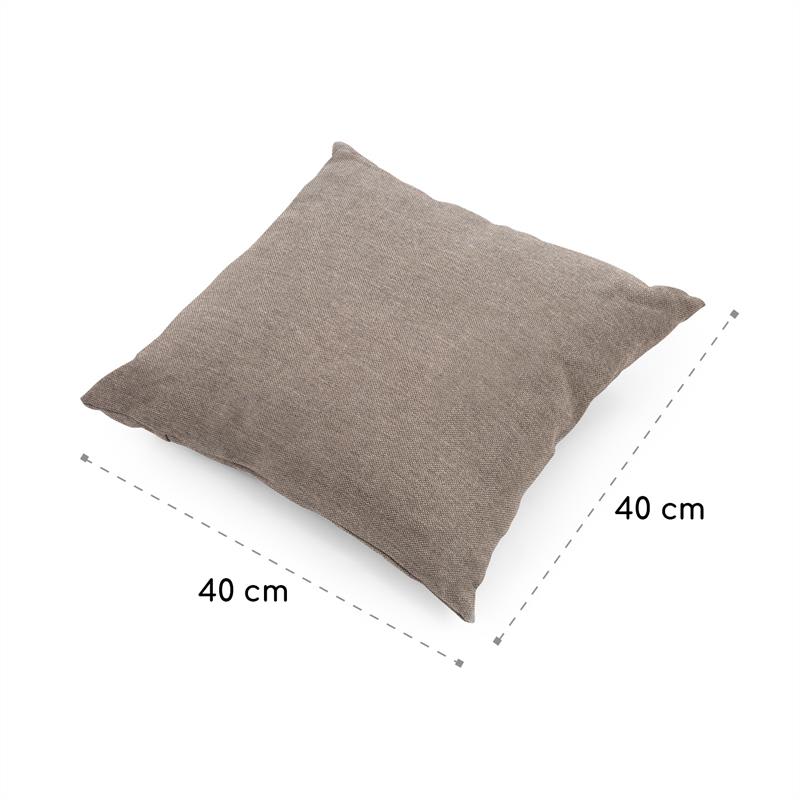 Blumfeldt Titania Pillows, vankúš, polyester, nepremokavý, hnedý – Obrázok 5