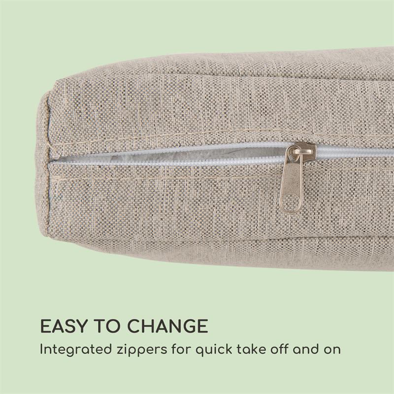 Blumfeldt Pozzilli CU, čalúnenie lavice, ComfortExtra, nepremokavé, sivá – Obrázok 3