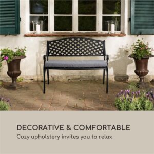 Blumfeldt Pozzilli CU, čalúnenie sedadla, ComfortExtra, vodeodolné, sivé