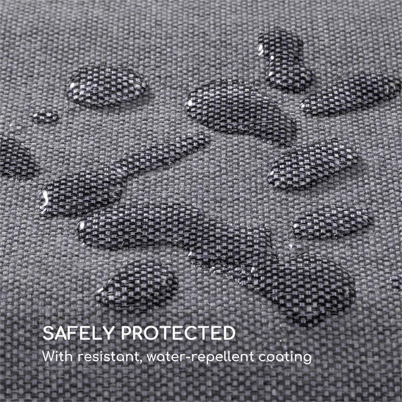 Blumfeldt Pozzilli CU, čalúnenie sedadla, ComfortExtra, vodeodolné, sivé – Obrázok 2