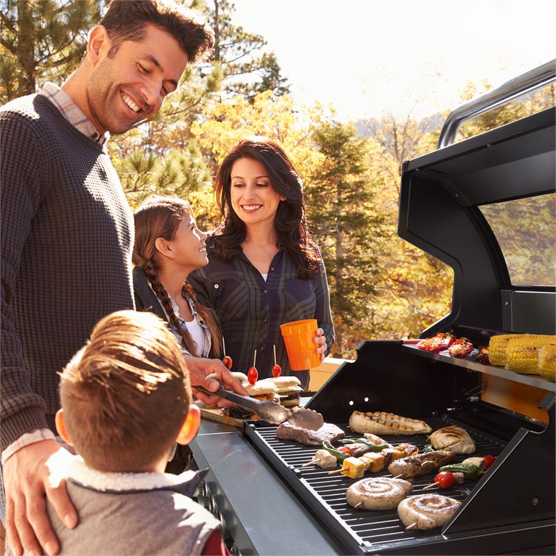 Klarstein Tomahawk 4.2 SBG plynový gril 6 horákov 20,7 kW 64x42 cm gril nerezová oceľ