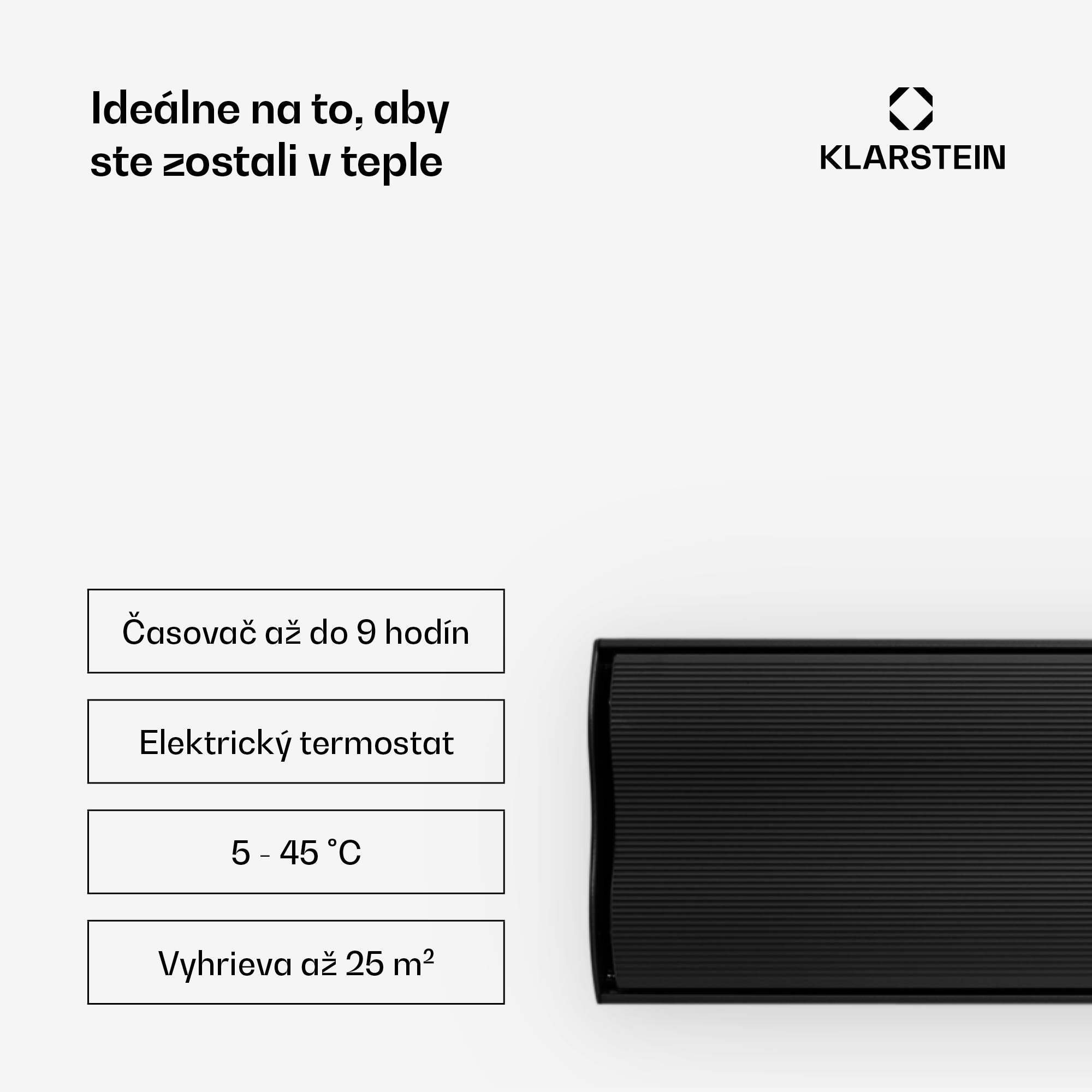 Blumfeldt Cosmic Beam Plus XXL, infračervený ohrievač, 3000 W, IP44, diaľkový ovládač, čierny – Obrázok 2