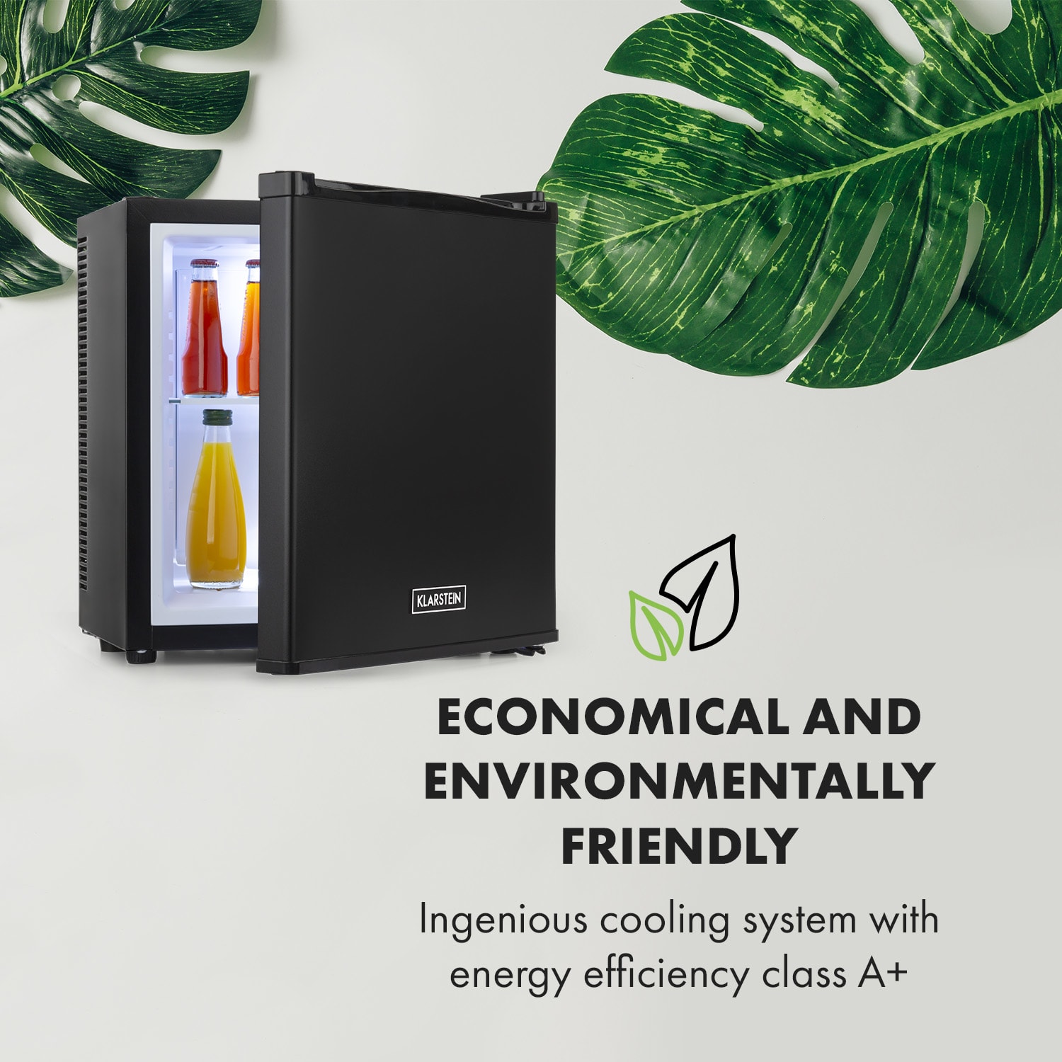 Klarstein Secret Cool, mini chladnička, minibar, 13 l, energet. trieda G, čierna – Obrázok 4