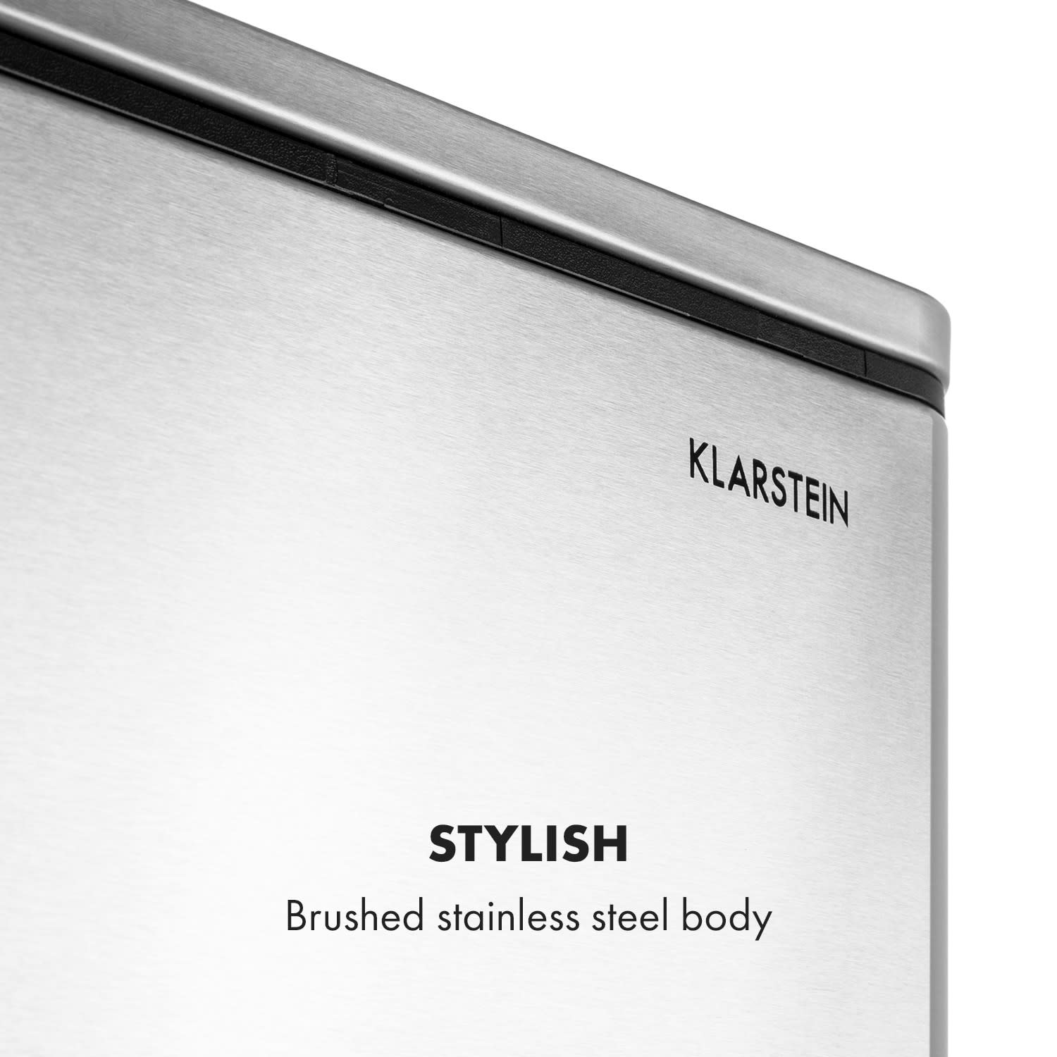 Klarstein Grandmaster Trash, pedálový odpadkový kôš, 54 l/3 x 18 l, tichý, PP, ušľachtilá oceľ – Obrázok 3