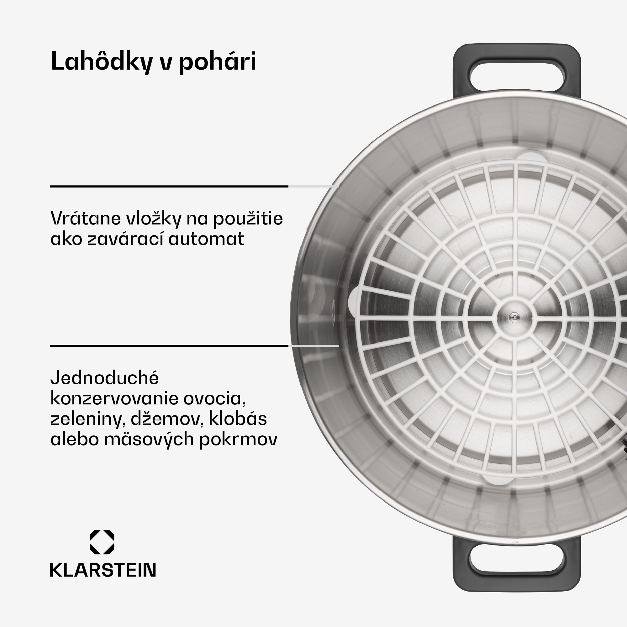 Klarstein Lady Marmalade, zavárací hrniec, dávkovač nápojov, 27 l, 100 °C, 12 h, nehrdzavejúa oceľ – Obrázok 4