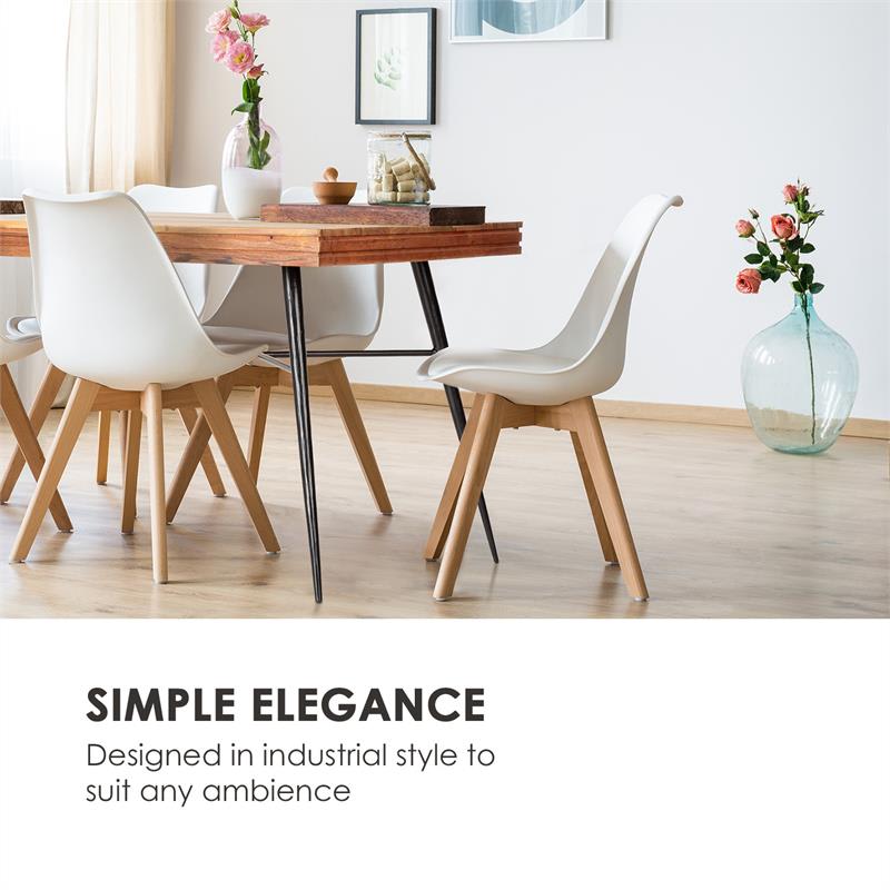 Besoa Vantor, jedálenský stôl, agátové drevo, železná kostra, 175 x 78 x 90 cm, drevo – Obrázok 3