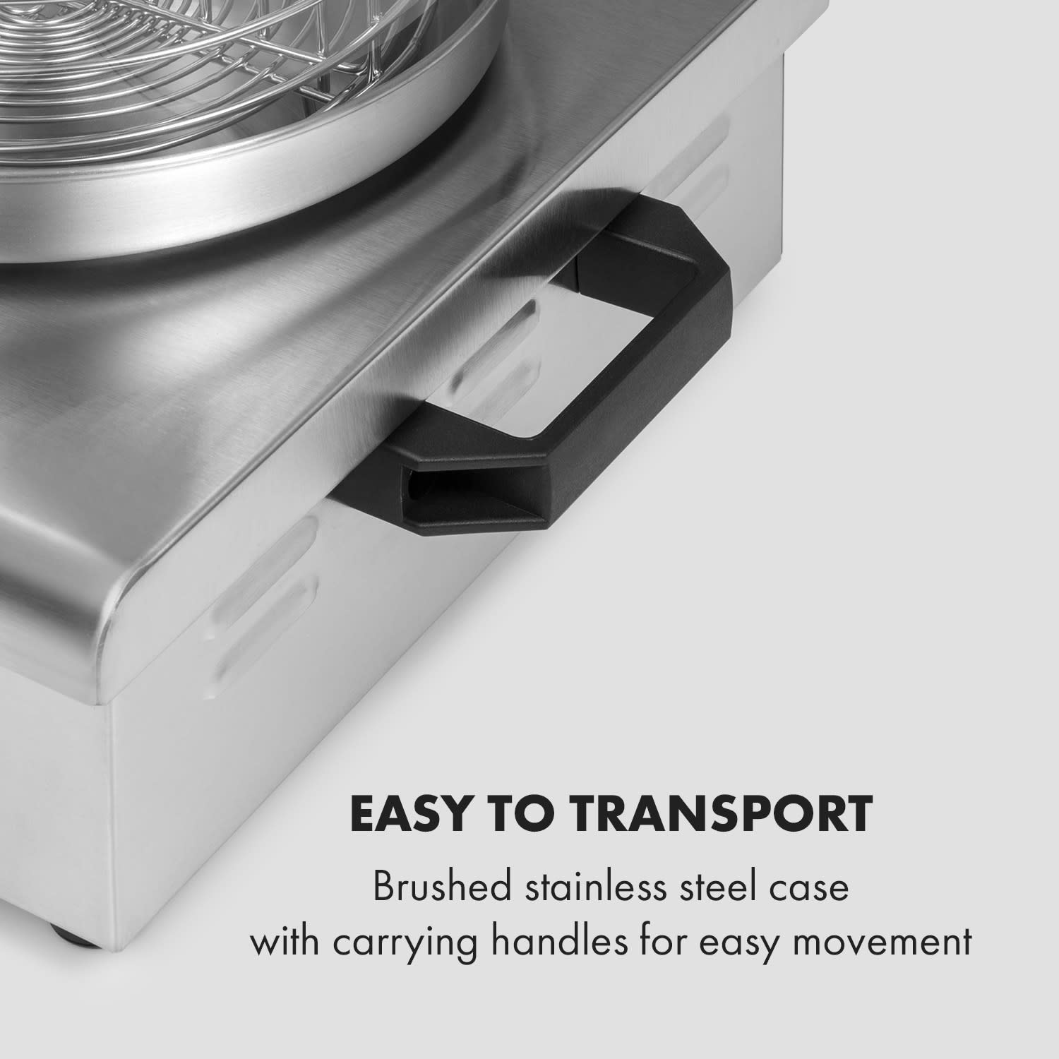 Klarstein Wurstfabrik 450, hotdogovač, 450 W, 5 l, 30-100 °C, sklo, nehrdzavejúca oceľ – Obrázok 5