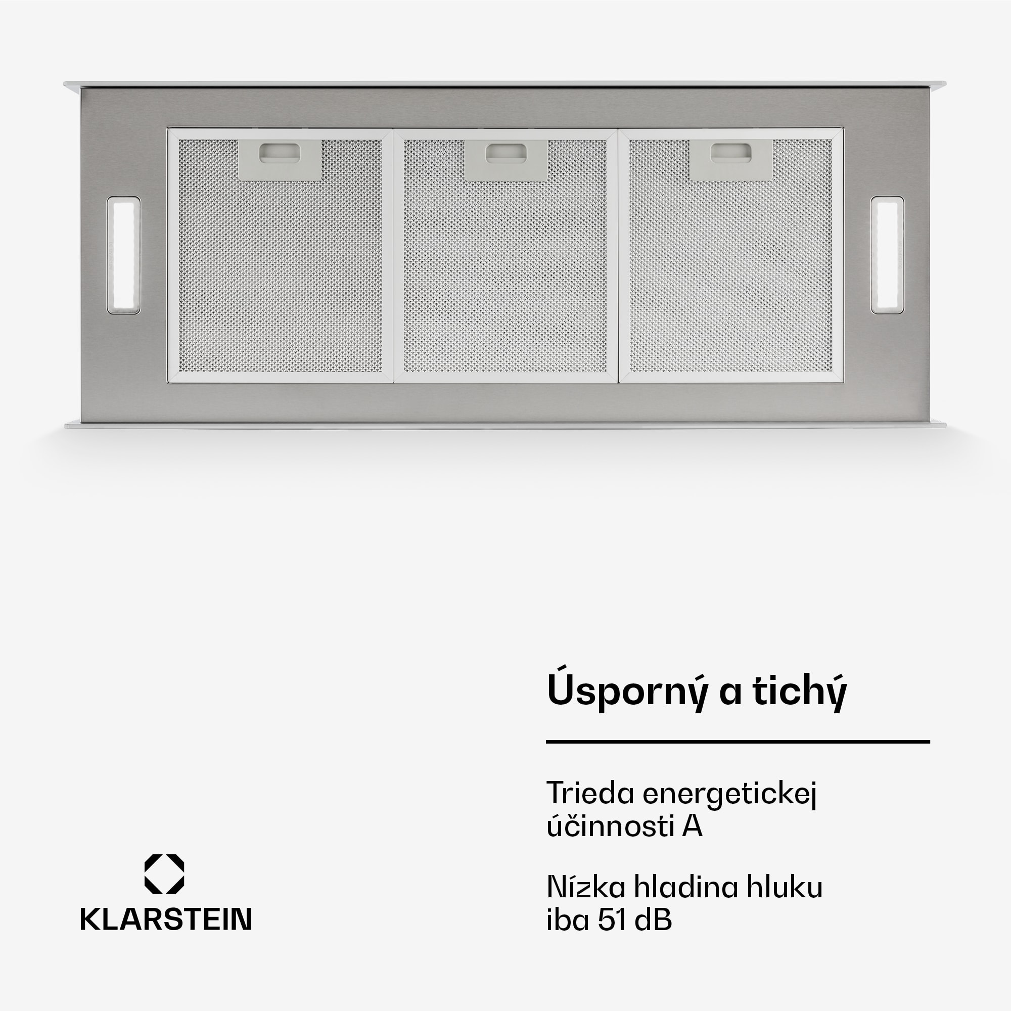 Klarstein Kronleuchter XL, digestor, 90 cm, ostrovčekový, 590 m³/h, dotykové ovládanie, LED, biely – Obrázok 4