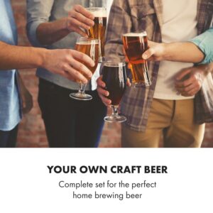 Klarstein Brauheld Pro, sladový kotol, 30 l, 2500 W, 30 – 100 °C, obehové čerpadlo, nehrdzavejúca oceľ