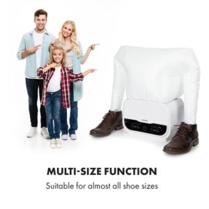 Klarstein ShirtButler Pro, nástavec na topánky, príslušenstvo, sušič topánok, nylon, biely
