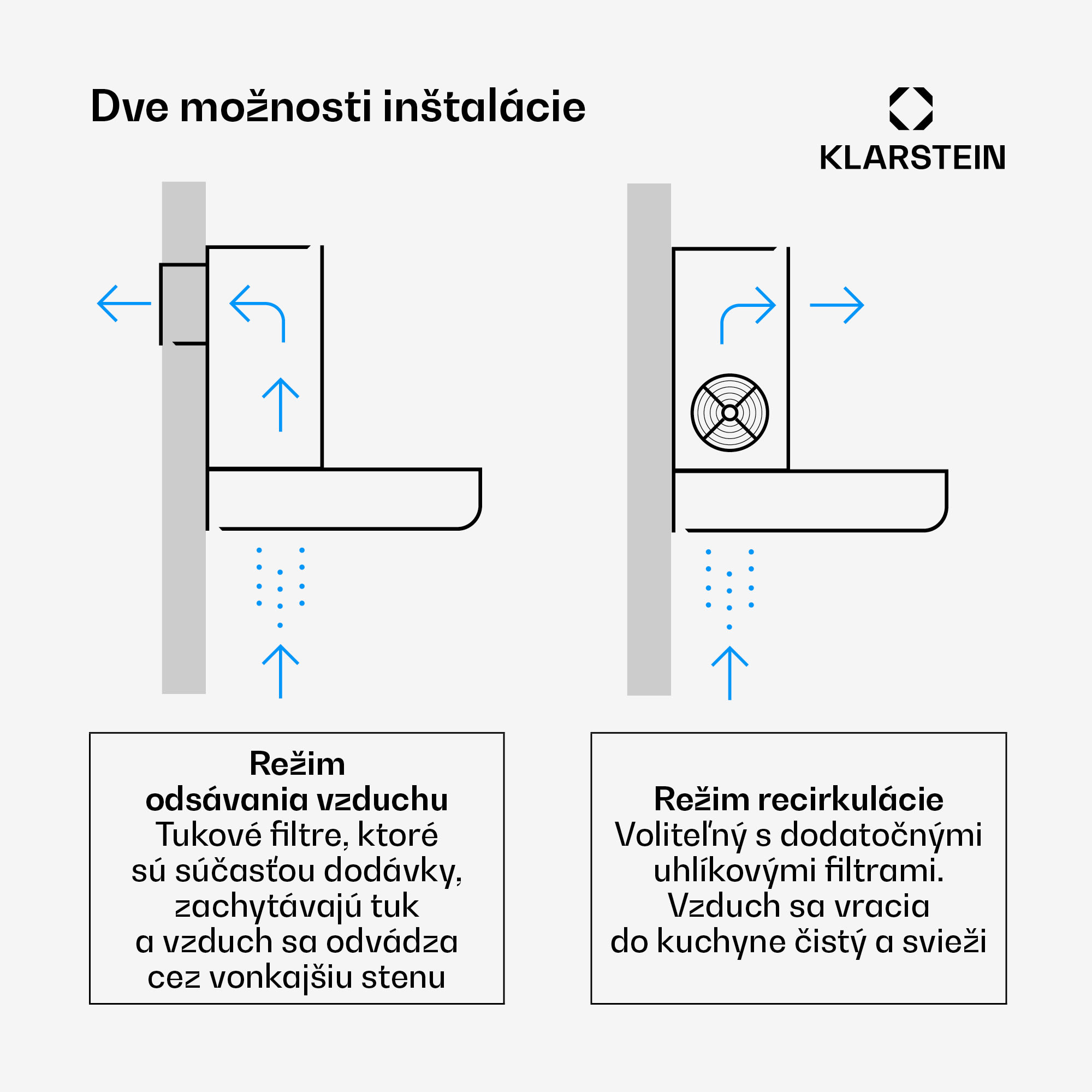 Klarstein Limelight, digestor, 60 cm, nástenný, 600 m³/h, strieborný – Obrázok 3
