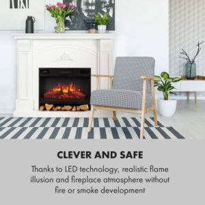 Klarstein Vulsini Dawn, elektrický krb, 1900 W, LED technológia, diaľkové ovládanie