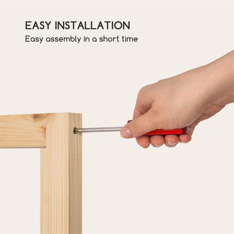 Blumfeldt Modu Grow 50 UP, mriežka na rastliny, 151 x 50 x 3 cm, borovica – Obrázok 3