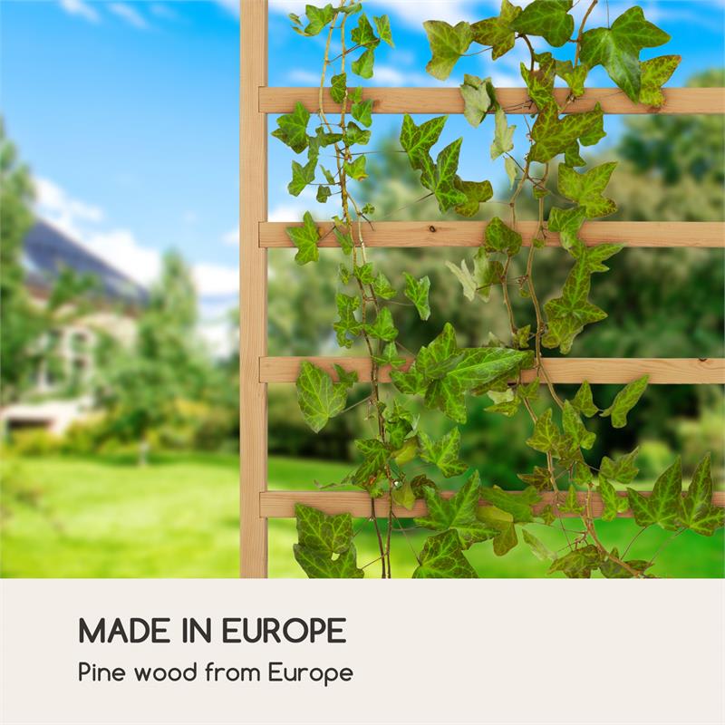 Blumfeldt Modu Grow 50 UP, mriežka na rastliny, 151 x 50 x 3 cm, borovica – Obrázok 4