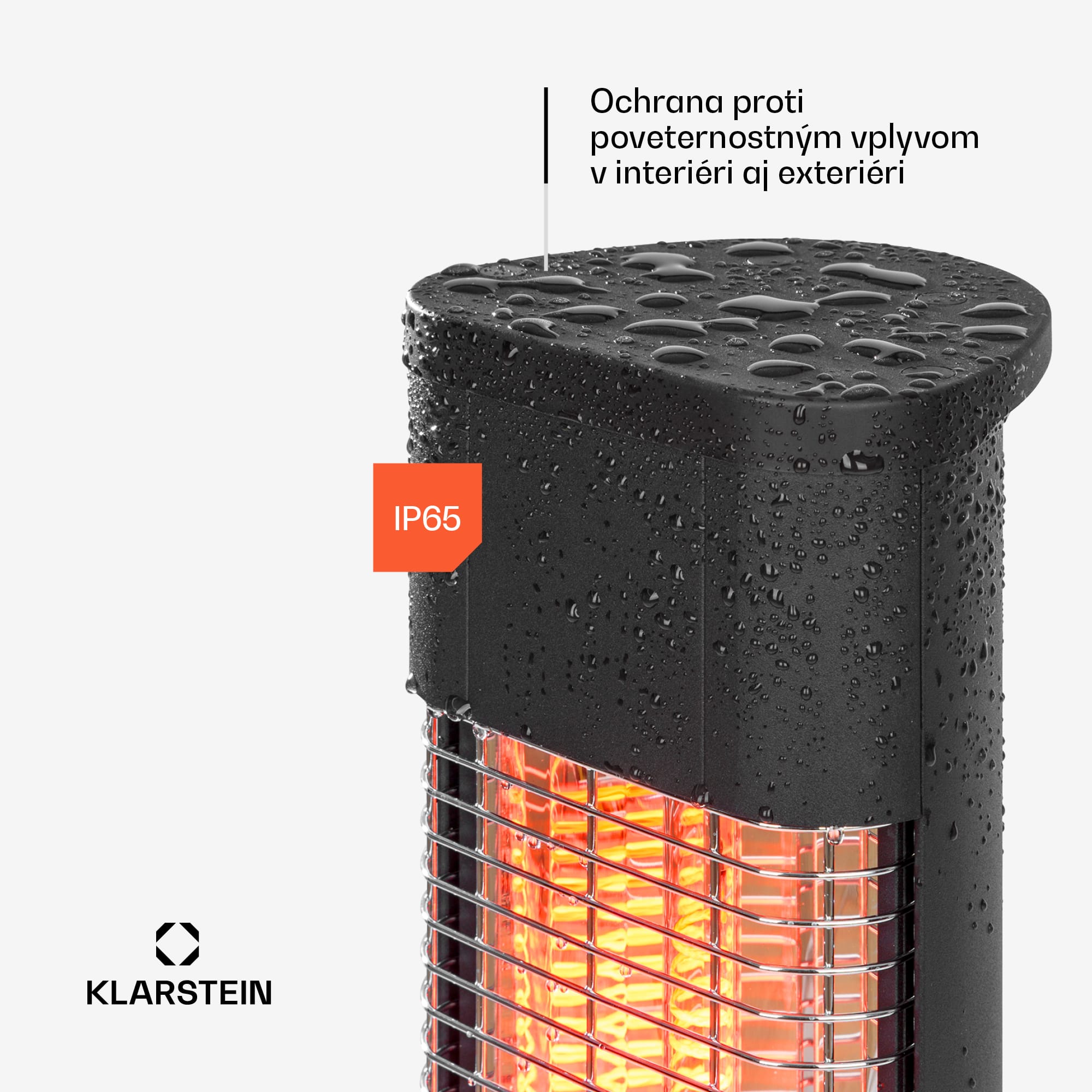 Blumfeldt Heat Guru Plus, vonkajší sálavý ohrievač, 1200 W, 3 nastavenia ohrevu, diaľkové ovládanie – Obrázok 5