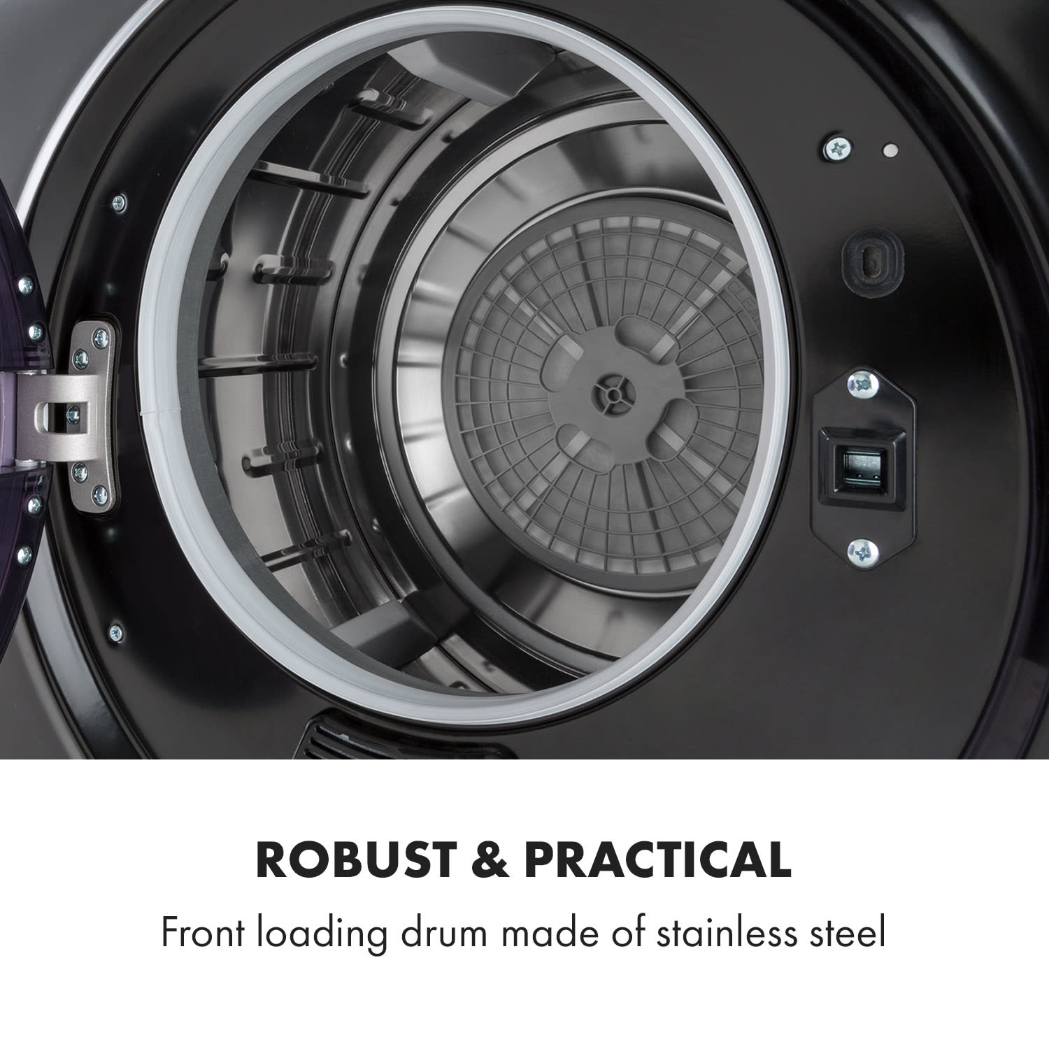 Klarstein Jet Set 2500, sušička bielizne, sušička s odsávaním vlhkého vzduchu, 850W, TEE C, 2,5kg, 50cm, čierna – Obrázok 5