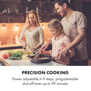 Klarstein Delicatessa 60 Hybrid, vstavaná indukčná varná doska, 7000 W, 4 zóny