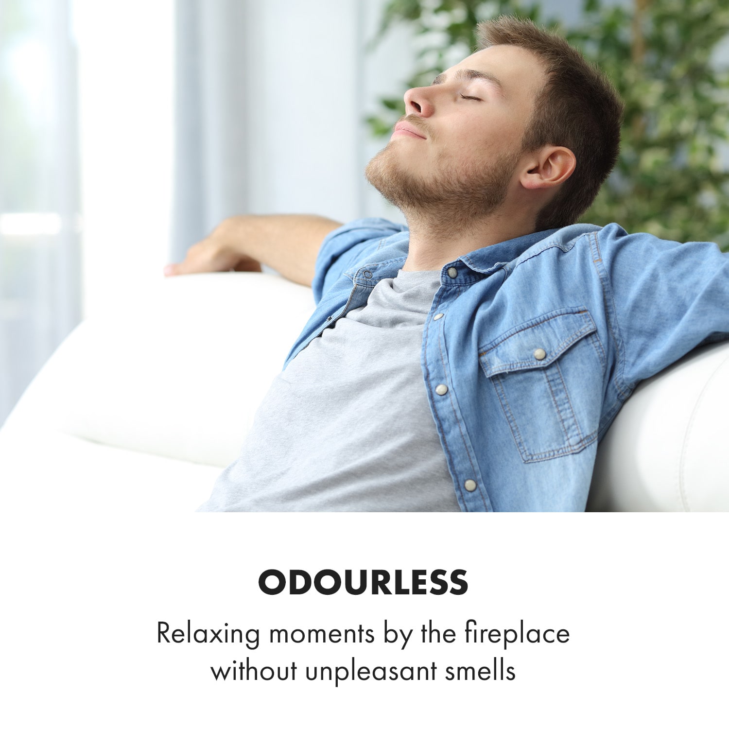 Klarstein Phantasma Niro, etanolový krb, bezpečnostný horák, hasiaca pomôcka, doba horenia 3,5 h – Obrázok 3