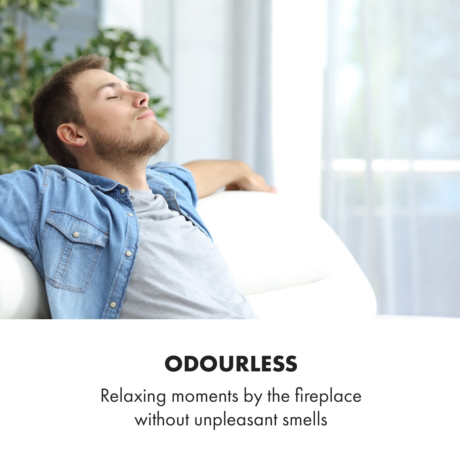 Klarstein Phantasma Manor, etanolový krb, 3,4 kW, vidiecky štýl, MDF, doba horenia 2,5 h – Obrázok 3