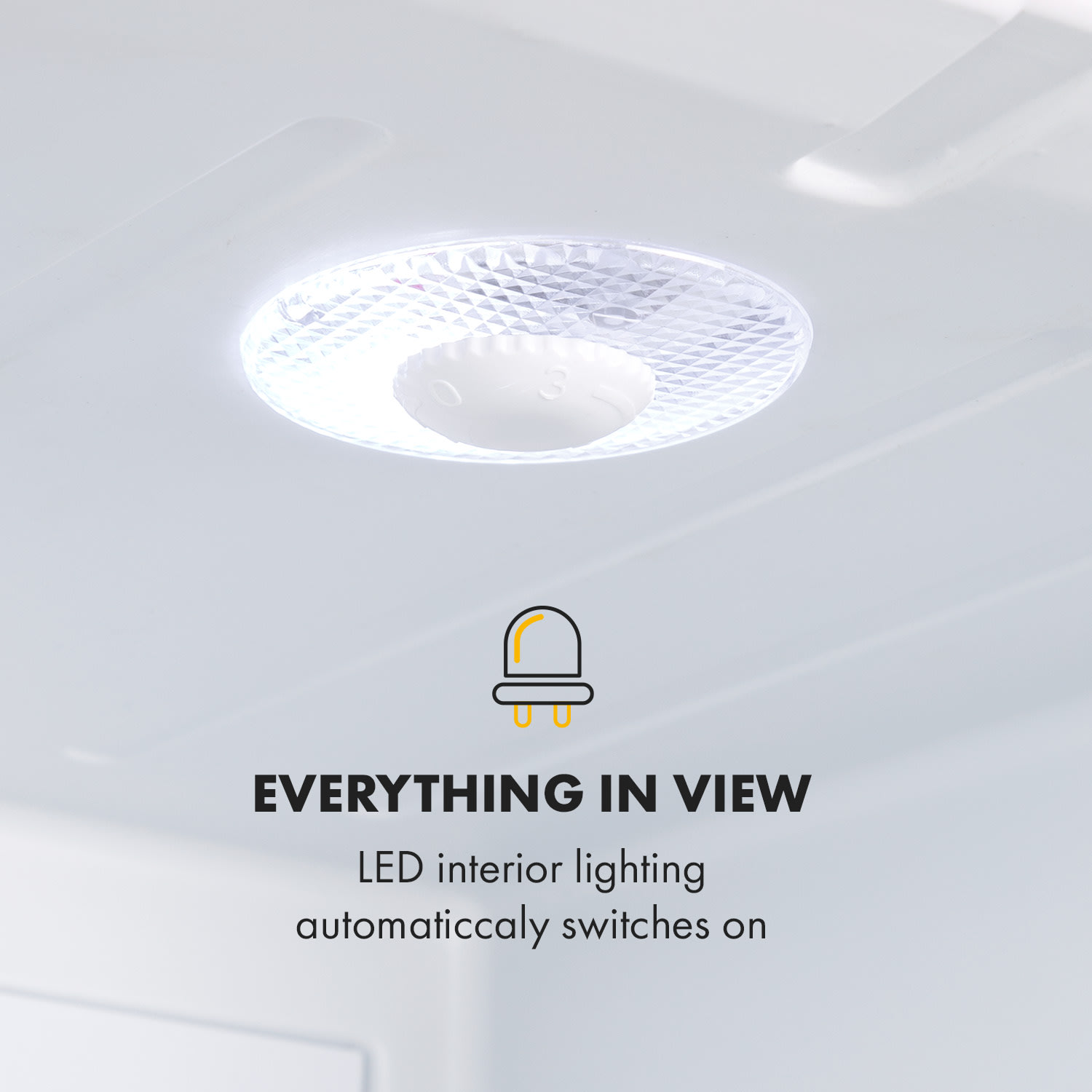 Klarstein Happy Hour 40, mini chladnička, 40 l, 5-15°C, tichá, 23dB, LED-svetlo, biela – Obrázok 5