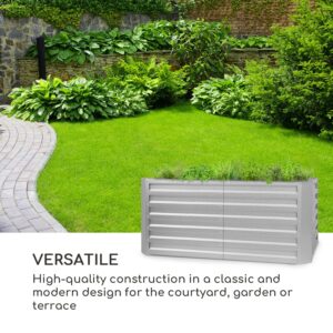 Blumfeldt Blum High Grow Straight, vyvýšený záhon, 120x60x60cm, 432l, oceľ