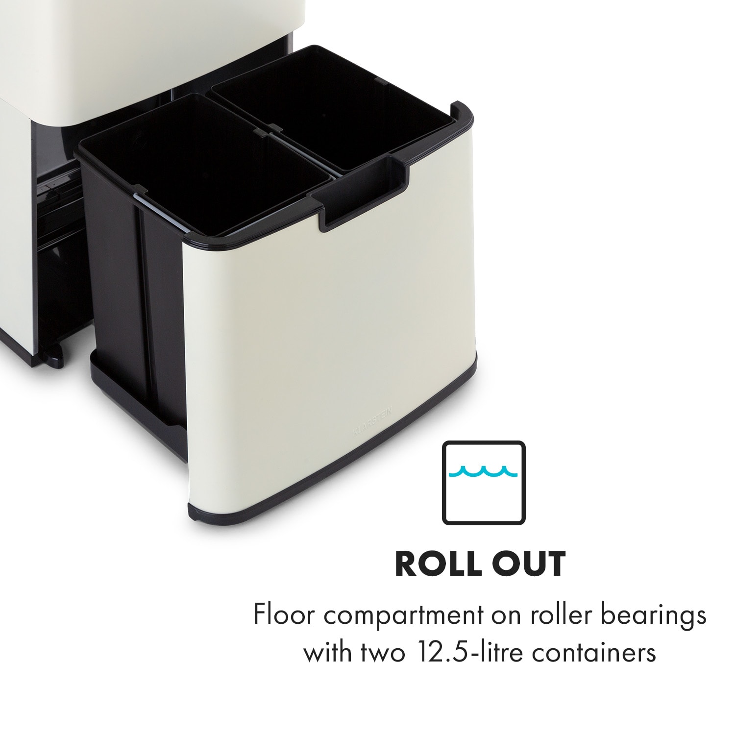 Klarstein Royal Trash Rose Gold, odpadkový kôš so senzorom, 72 l, ušľachtilá oceľ, ružovozlatá – Obrázok 4