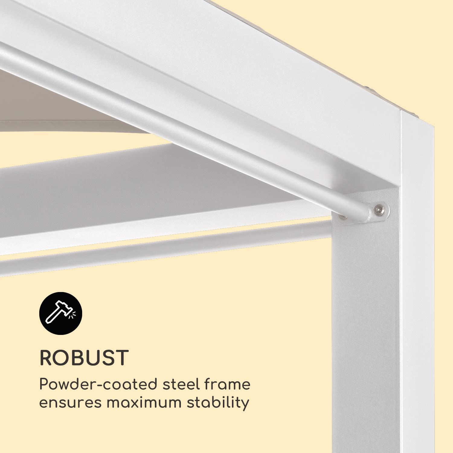 Blumfeldt Eremitage Double XL, ležadlo, pre 2 osoby, oceľový rám, slnečná strecha, závesy – Obrázok 5