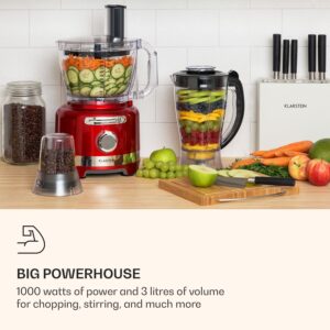 Klarstein Luca, multifunkčný mixér, 1000 W, 3 l, bezstupňové nastavenie rýchlosti, 6 režimov