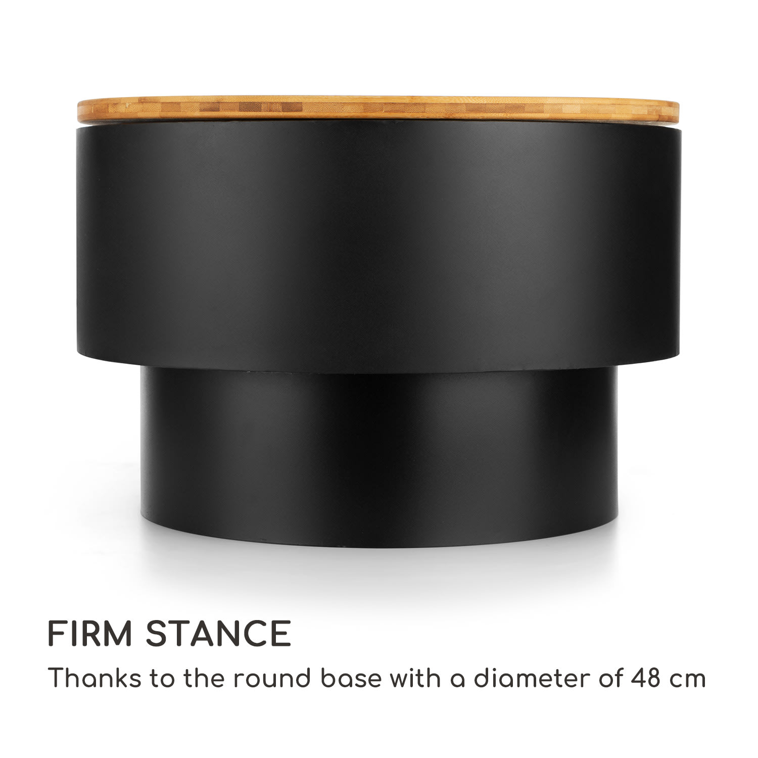 Blumfeldt Pompeji, ohnisko a gril, Ø 60 cm, oceľ – Obrázok 4