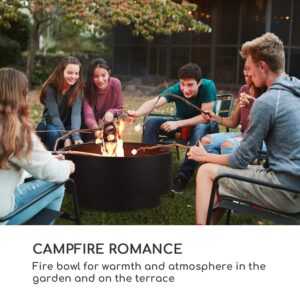 Blumfeldt Pompeji, ohnisko a gril, Ø 60 cm, oceľ