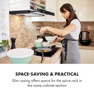 Klarstein Mariana 60, plochý digestor, 500 m³/h, odsávanie vzduchu, LED