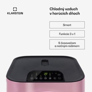 Klarstein Kraftwerk Smart 10K, mobilná klimatizácia 3 v 1, 10 000 BTU, ovládanie cez aplikáciu, diaľkový ovládač