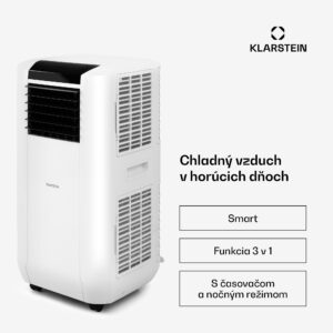 Klarstein Max Breeze Smart, mobilná klimatizácia, 15000 BTU/4,4 kW, A