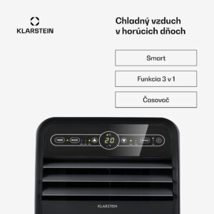 Klarstein Metrobreeze New York Smart 7k, mobilná klimatizácia, 7000 BTU/2,1 kW, A, diaľkový ovládač