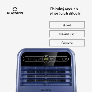 Klarstein Metrobreeze New York Smart 7k, mobilná klimatizácia, 7000 BTU/2,1 kW, A, diaľkový ovládač