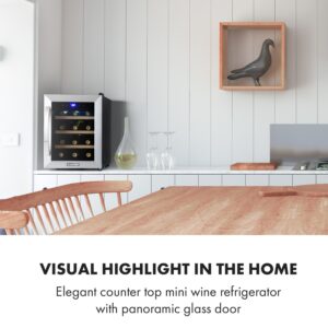 Klarstein Reserva 12 Uno, vinotéka, 31 l, 11-18°C, 1 zóna