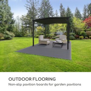 Blumfeldt Pantheon Solid Ground, podlaha do pavilónu, 3 × 6 m, kompozitný materiál