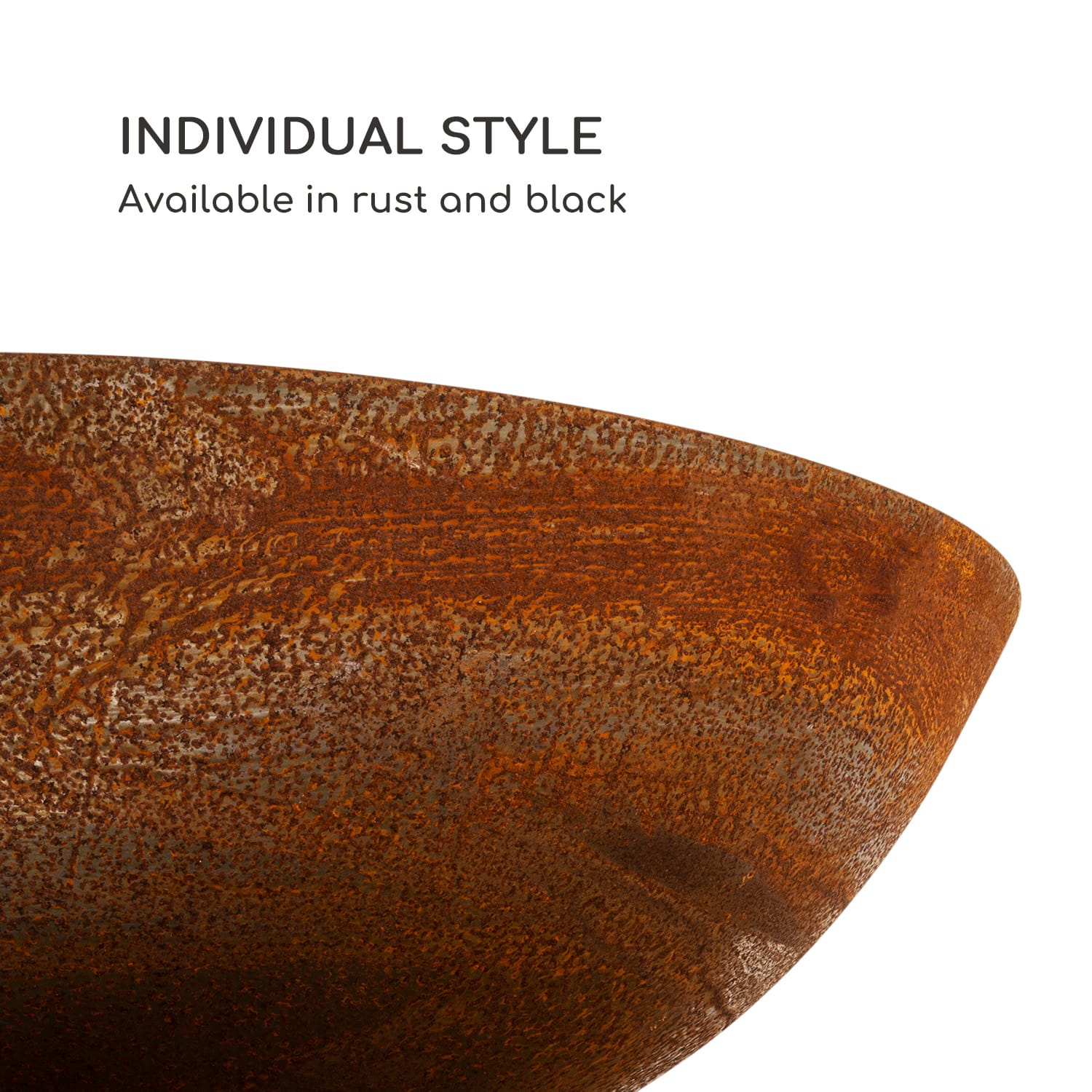 Blumfeldt Savage 2.0 Wide, ohnisko s grilom, bambusová doska na krájanie, ochranný kryt – Obrázok 4