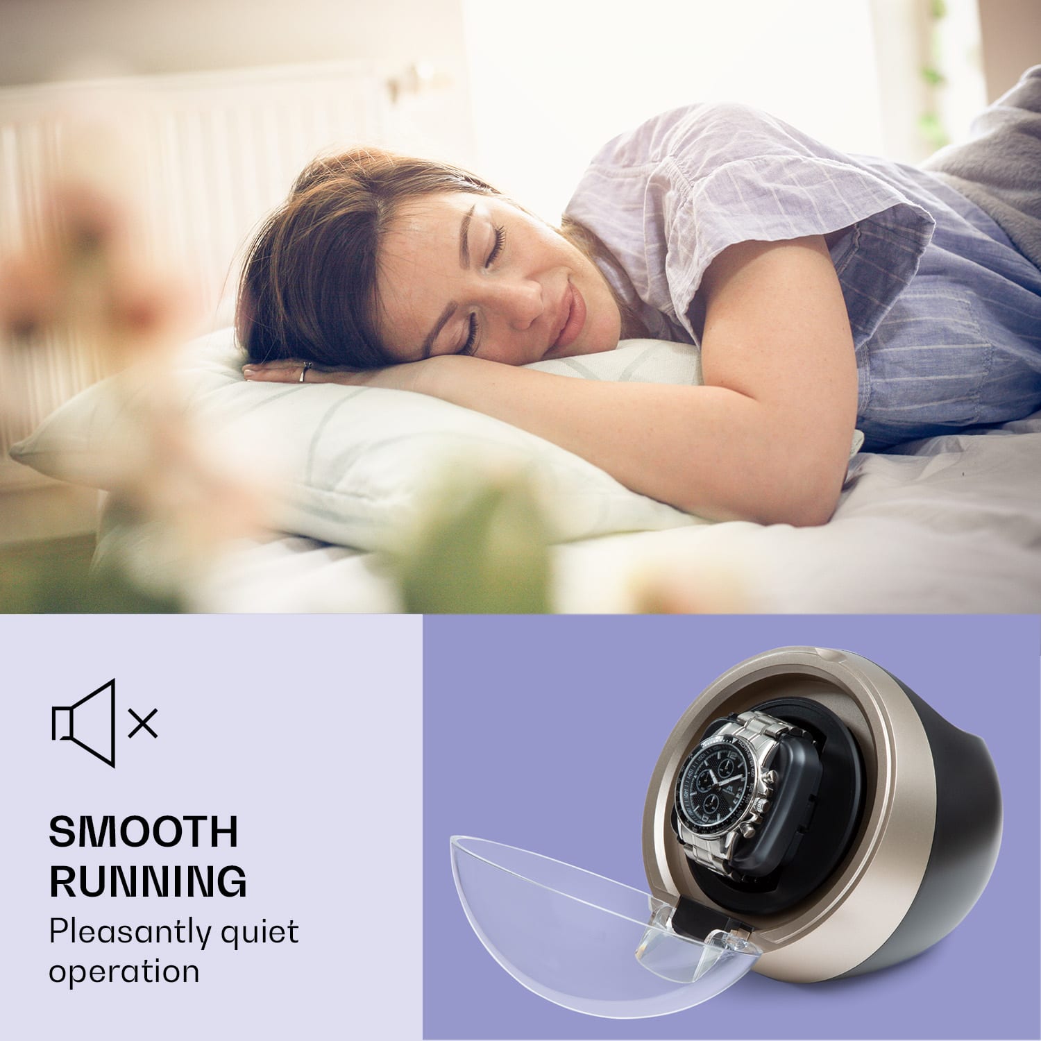 Klarstein St. Gallen ll Premium, naťahovač hodín, 4 rýchlosti, 3 rotačné režimy – Obrázok 4