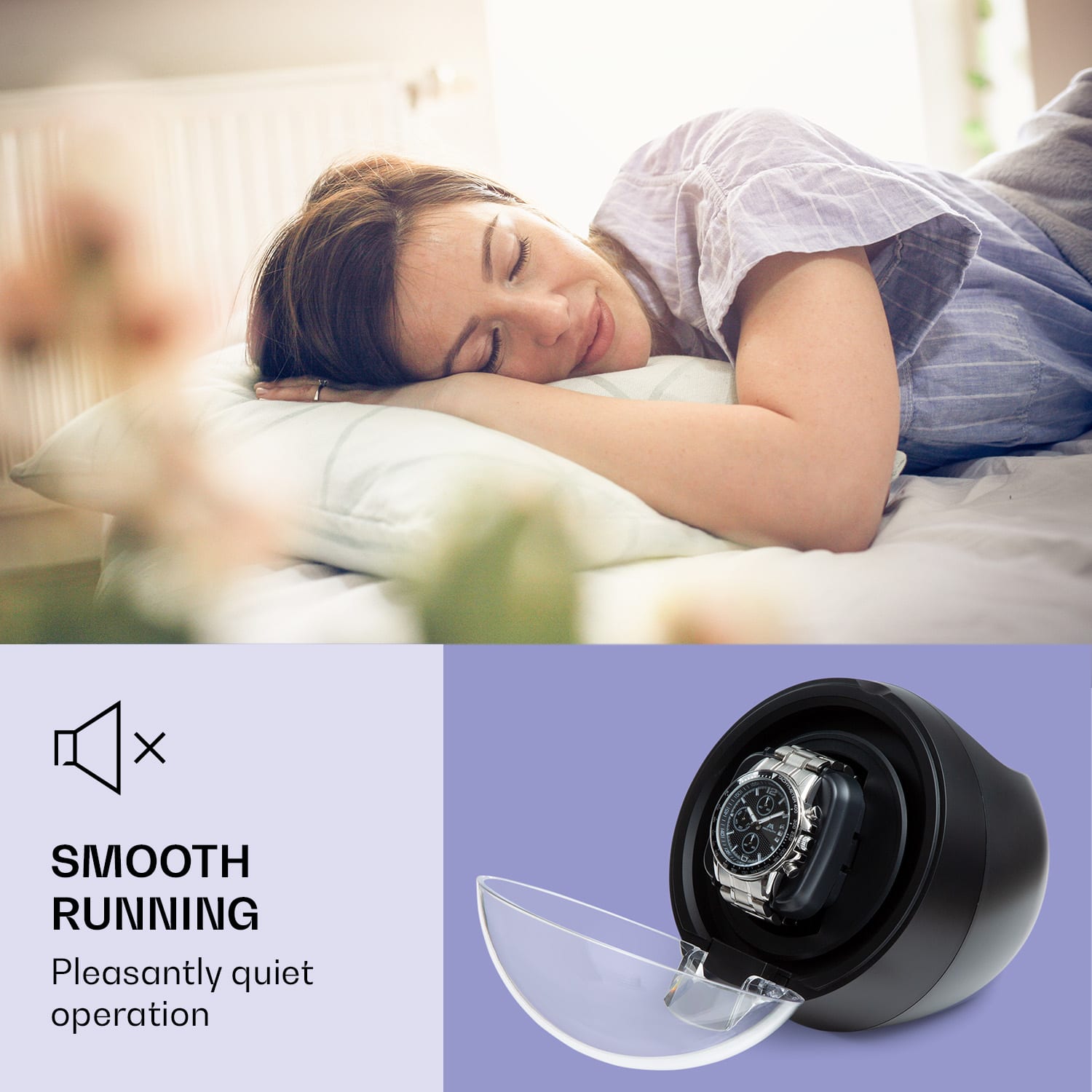 Klarstein St. Gallen ll Premium, naťahovač hodín, 4 rýchlosti, 3 rotačné režimy – Obrázok 4