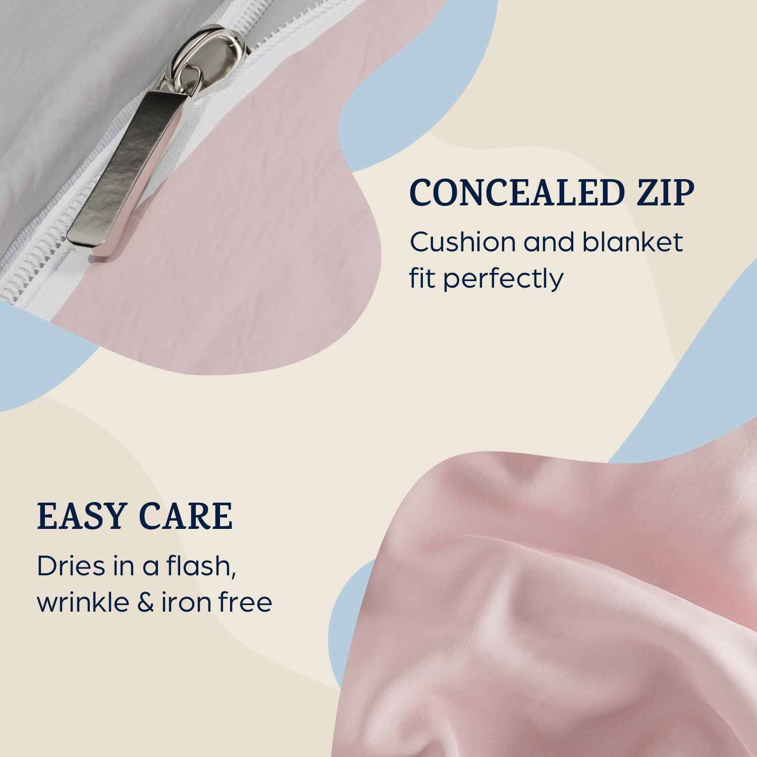 Sleepwise Soft Wonder-Edition, Posteľná bielizeň, 135 x 200 cm – Obrázok 2