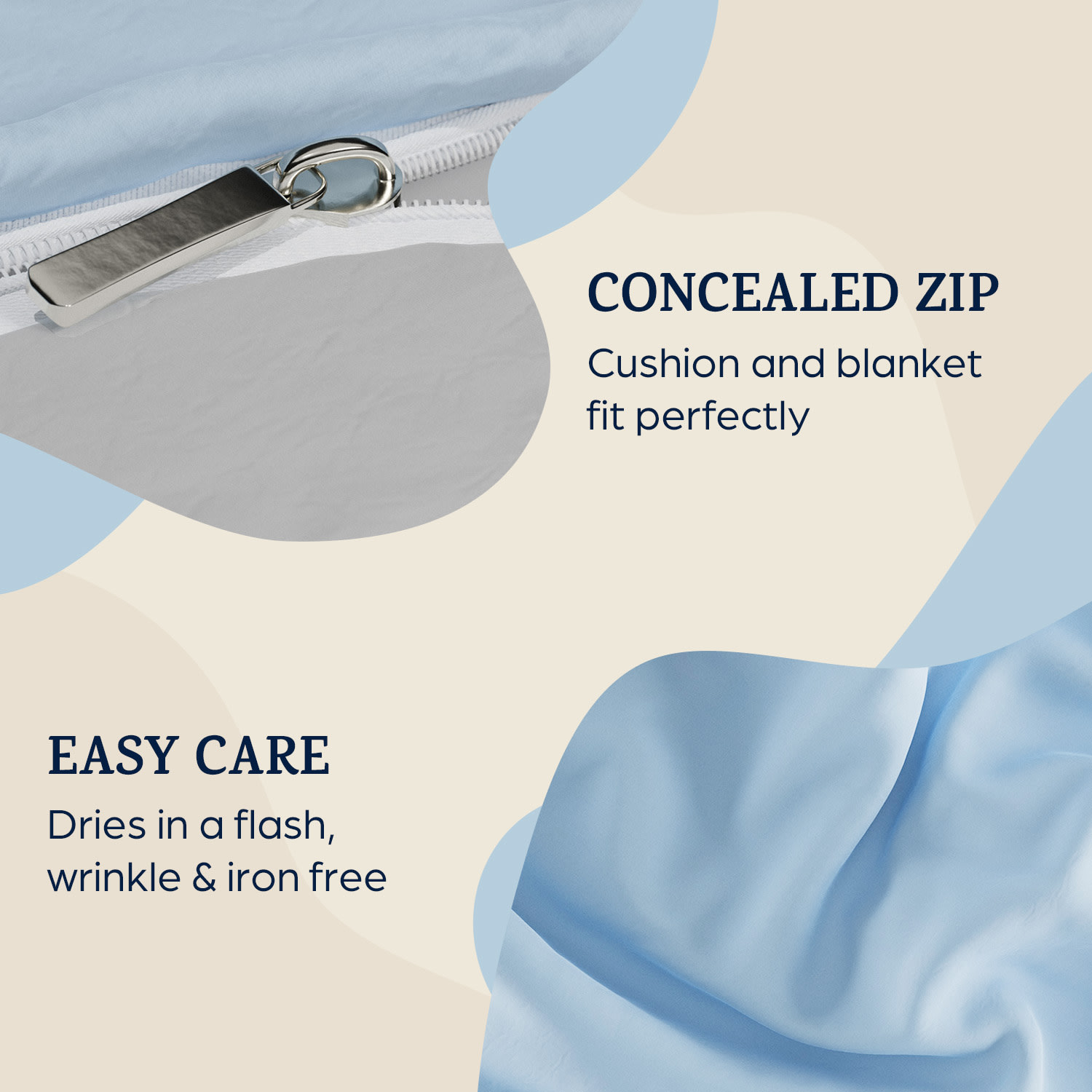 Sleepwise Soft Wonder-Edition, Posteľná bielizeň, 135 x 200 cm – Obrázok 2