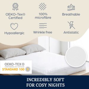 Sleepwise Soft Wonder-Edition, elastická plachta na posteľ, 90 – 100 x 200 cm, mikrovlákno