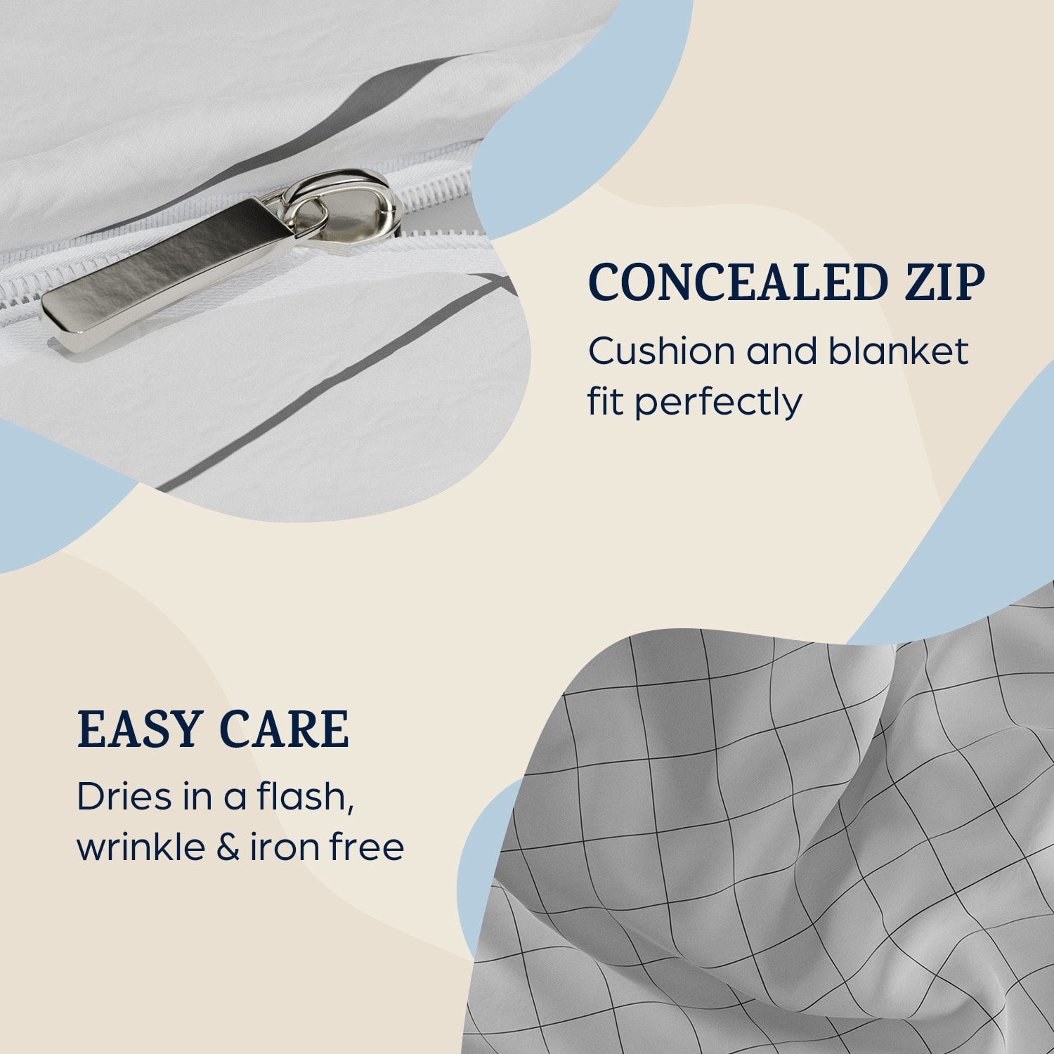 Sleepwise Soft Wonder-Edition, Posteľná bielizeň, 135 x 200 cm – Obrázok 2