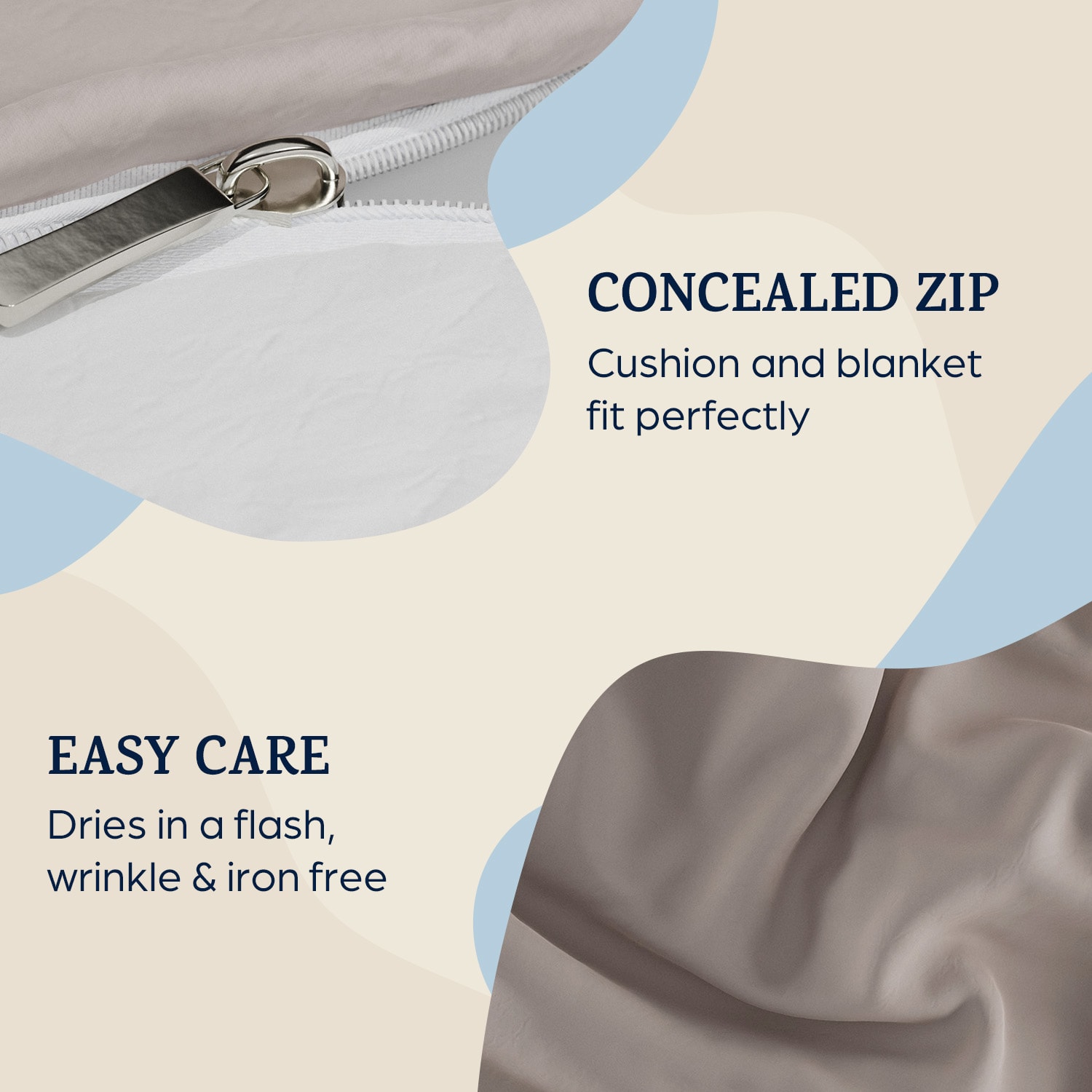 Sleepwise Soft Wonder-Edition, Posteľná bielizeň, 200 x 200 cm – Obrázok 2